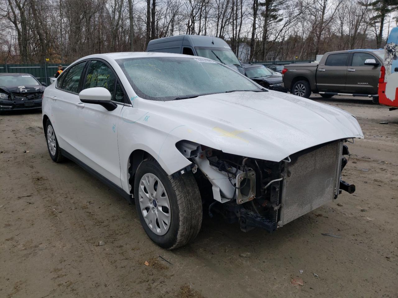 Photo 1 from auction – 2014 FORD FUSION S with VIN 1FA6P0G76E5382981