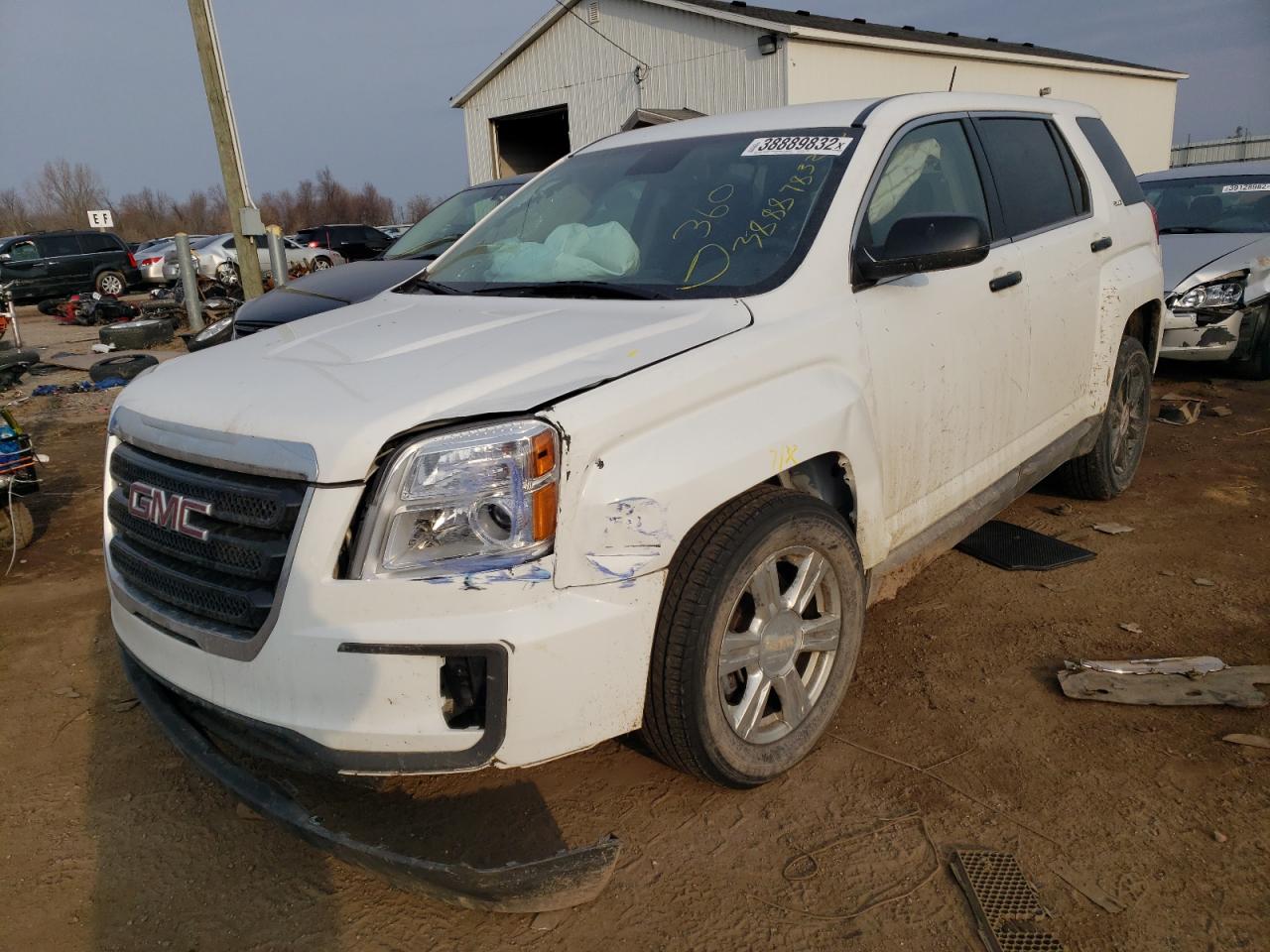 Photo 2 from auction – 2016 GMC TERRAIN SL with VIN 2GKALMEK7G6285329
