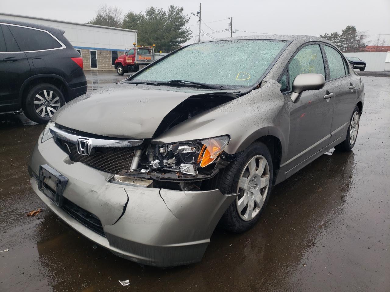 Photo 2 from auction – 2008 HONDA CIVIC LX with VIN 2HGFA16588H345236