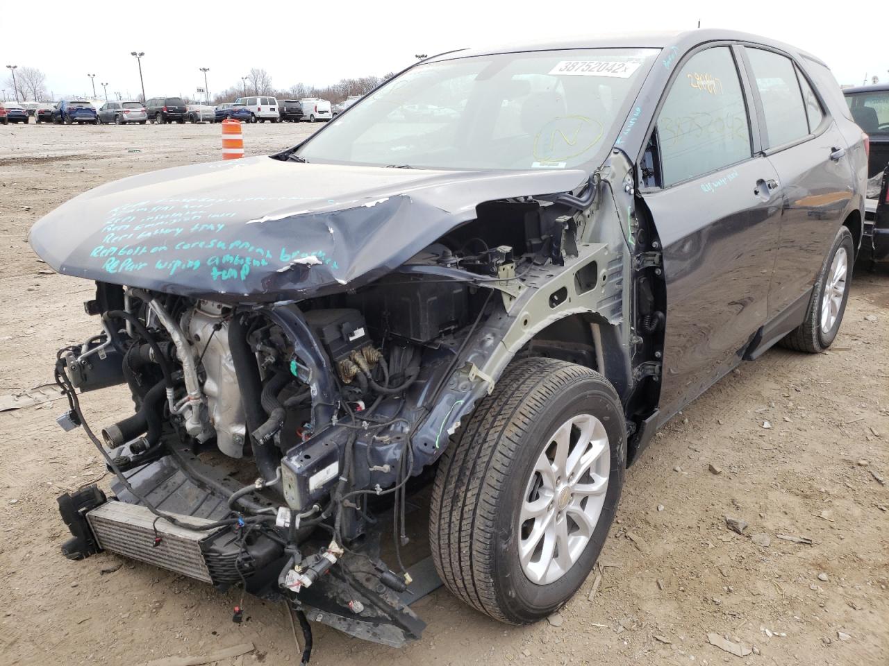 Photo 2 from auction – 2019 CHEVROLET EQUINOX LS with VIN 3GNAXSEV2KL280887