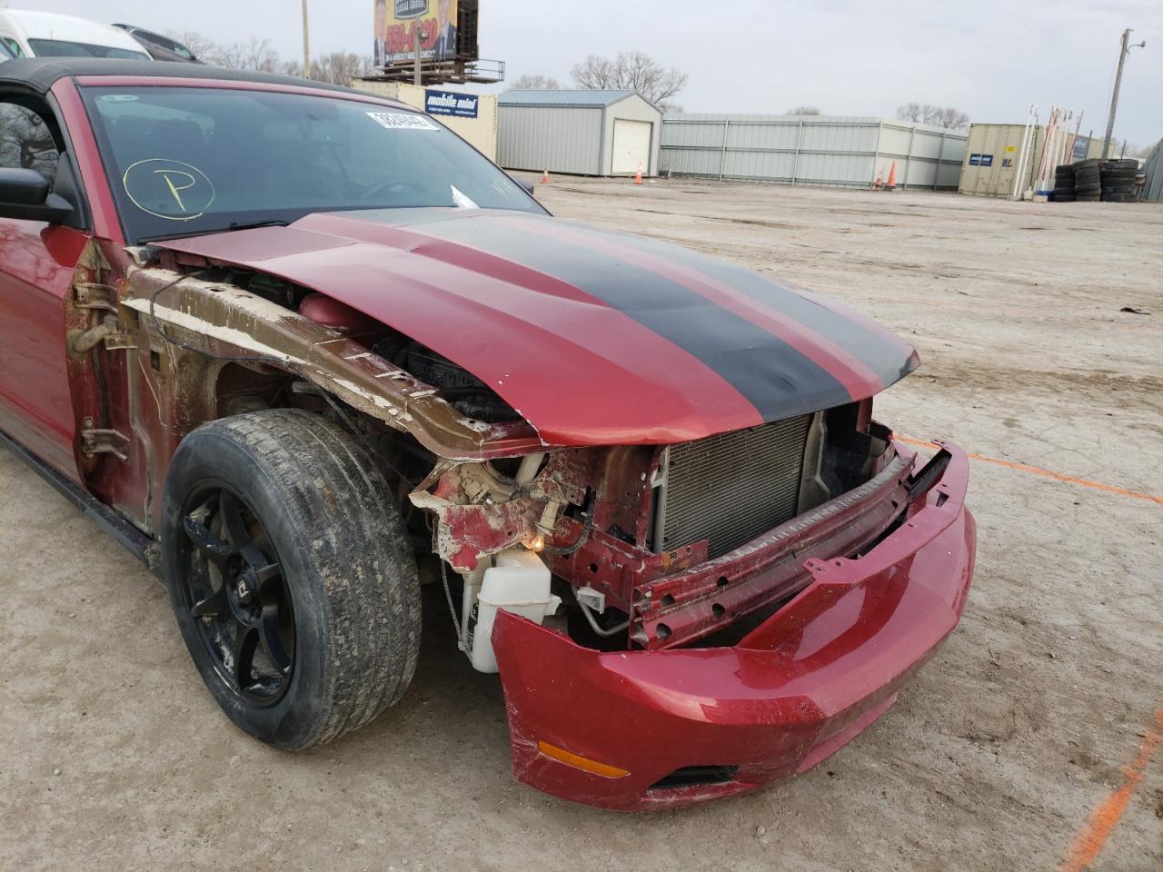 Photo 9 from auction – 2011 FORD MUSTANG with VIN 1ZVBP8EM9B5115052