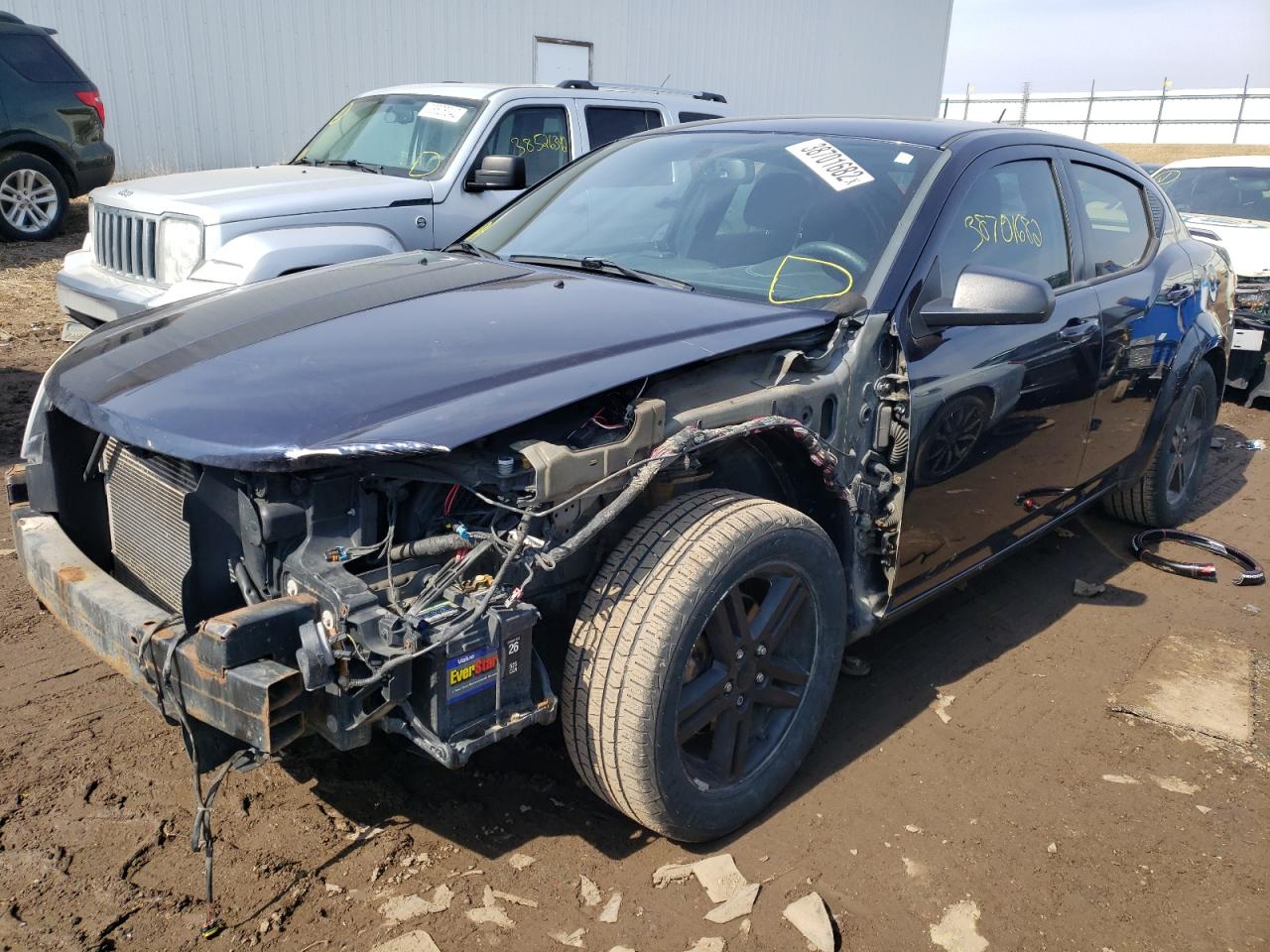 Photo 2 from auction – 2012 DODGE AVENGER SE with VIN 1C3CDZAB0CN158615