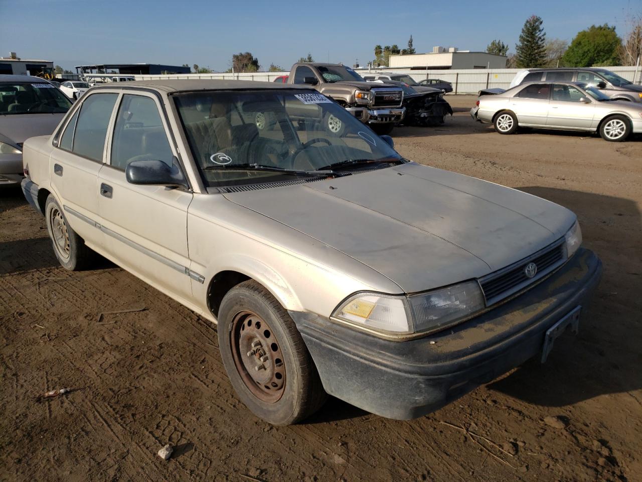 TOYOTA COROLLA 1992 with VIN 1NXAE91AXNZ378503 - Photo from auction
