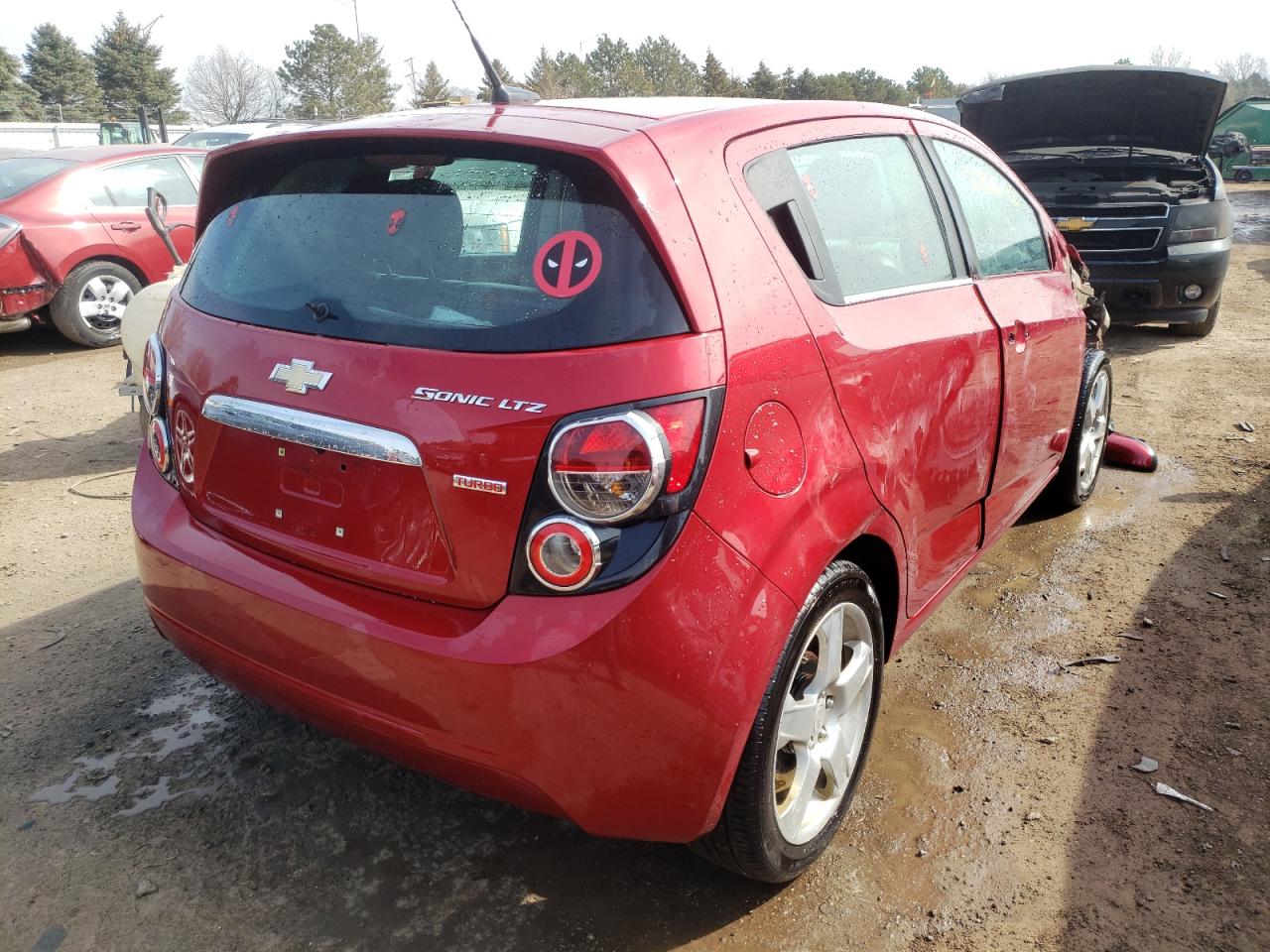 Photo 4 from auction – 2014 CHEVROLET SONIC LTZ with VIN 1G1JE6SB5E4241195