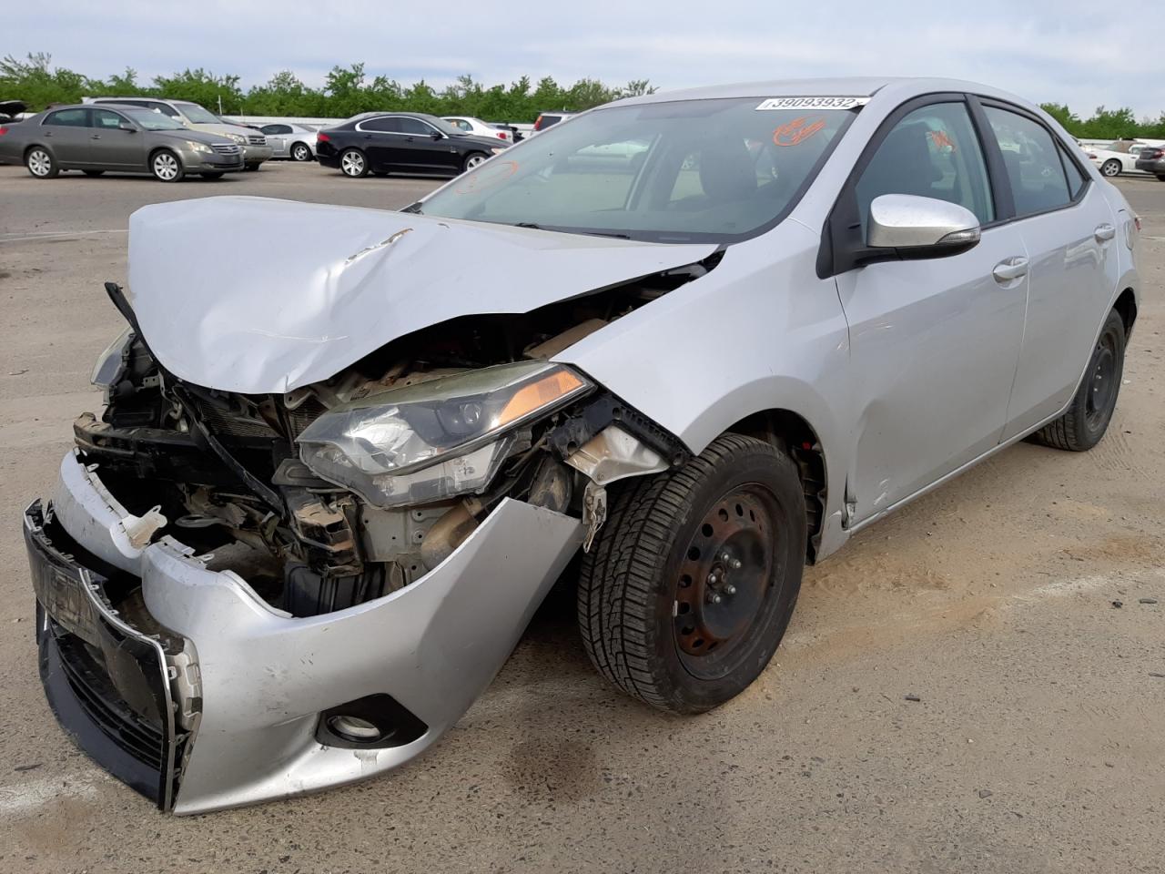 Photo 2 from auction – 2015 TOYOTA COROLLA L with VIN 2T1BURHE1FC417305