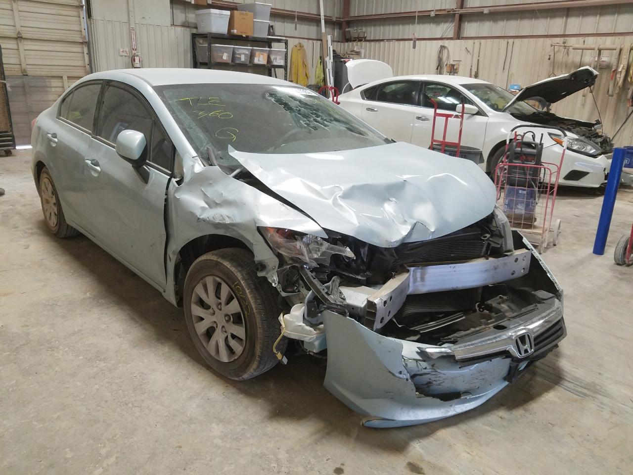 HONDA CIVIC LX 2012 with VIN 19XFB2F58CE046223 - Photo from auction
