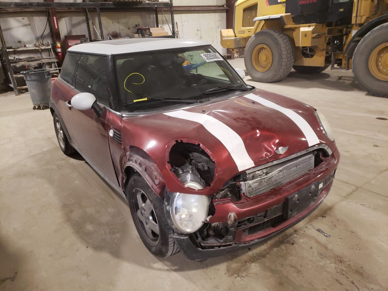 MINI COOPER 2007 with VIN WMWMF33507TL68418 - Photo from auction