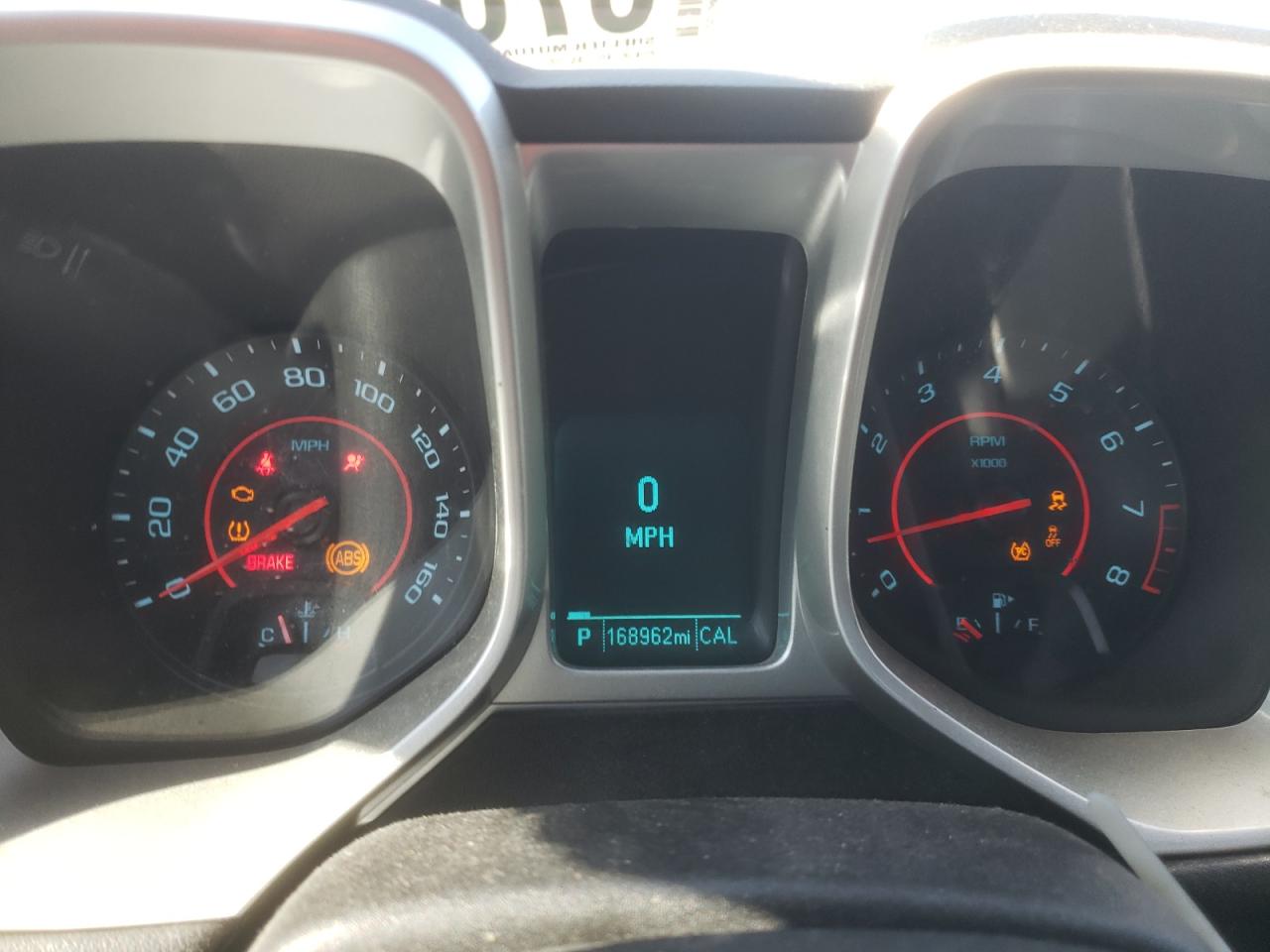 Photo 8 from auction – 2012 CHEVROLET CAMARO LT with VIN 2G1FC1E36C9119975