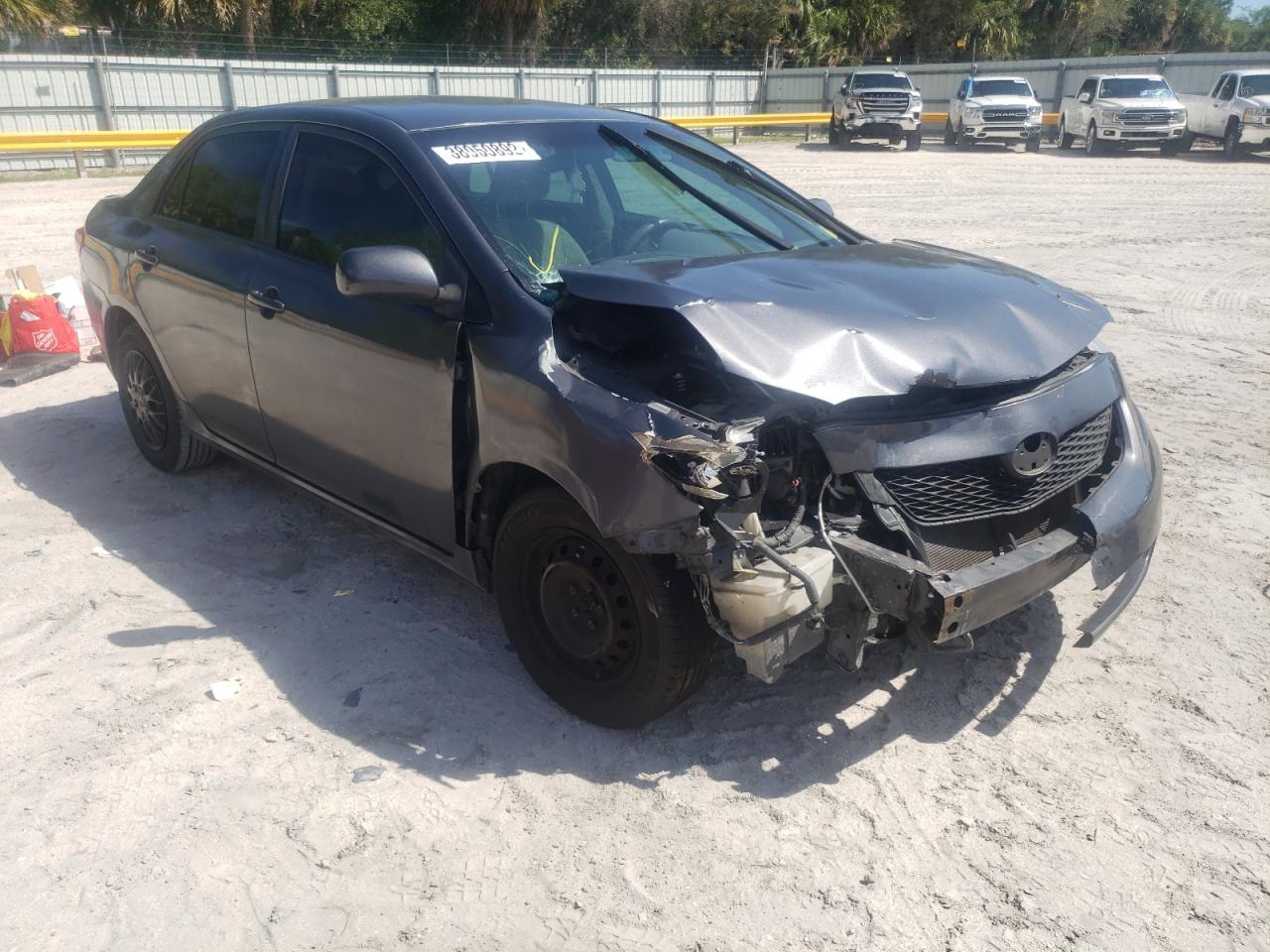 TOYOTA COROLLA BA 2010 with VIN 1NXBU4EE7AZ250396 - Photo from auction