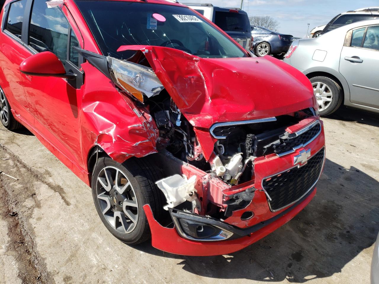 Photo 9 from auction – 2013 CHEVROLET SPARK 2LT with VIN KL8CF6S9XDC501033