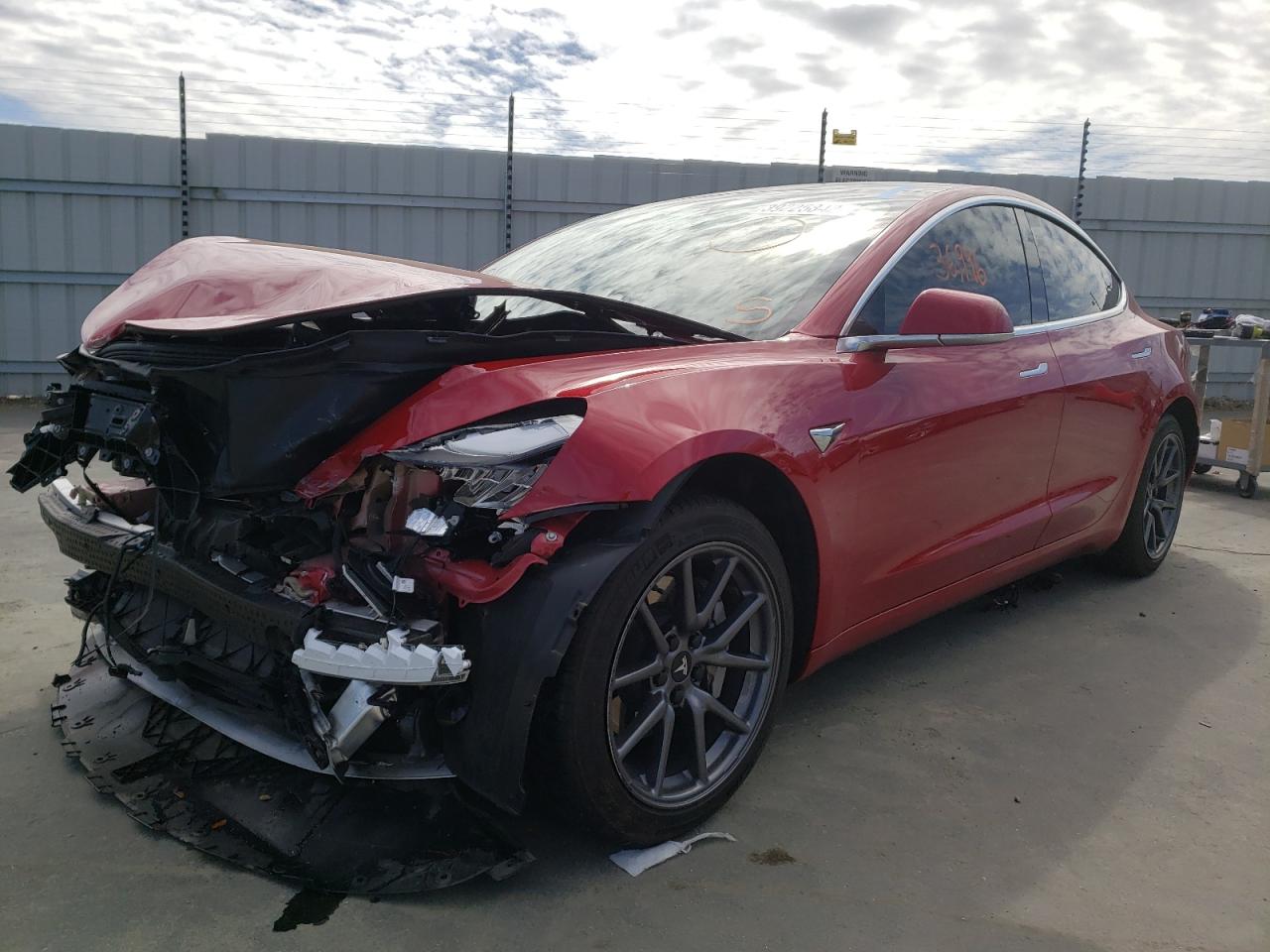 Photo 2 from auction – 2020 TESLA MODEL 3 with VIN 5YJ3E1EA2LF644465