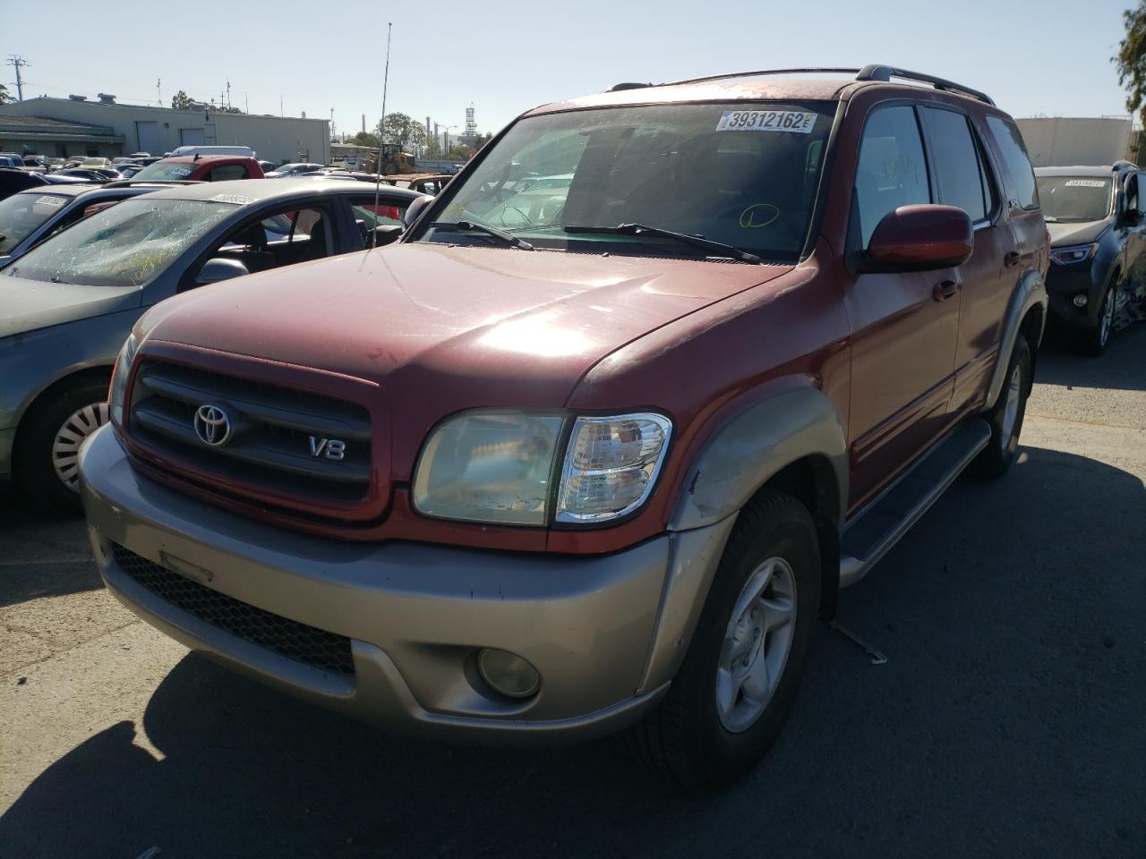 Photo 2 from auction – 2002 TOYOTA SEQUOIA SR with VIN 5TDZT34A52S086103