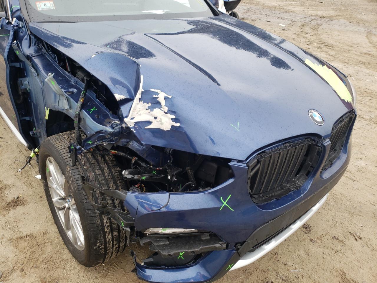 Photo 9 from auction – 2018 BMW X3 XDRIVE3 with VIN 5UXTR9C5XJLD89116