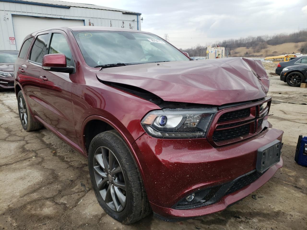 DODGE DURANGO GT 2018 with VIN 1C4RDJDG4JC175943 - Photo from auction