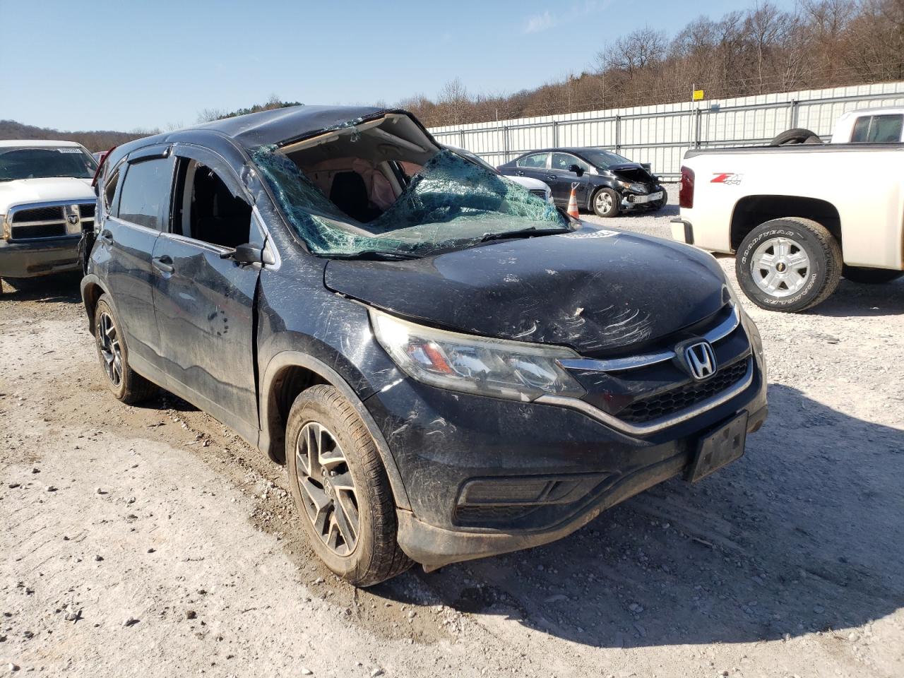 HONDA CR-V SE 2016 with VIN 2HKRM4H47GH633652 - Photo from auction