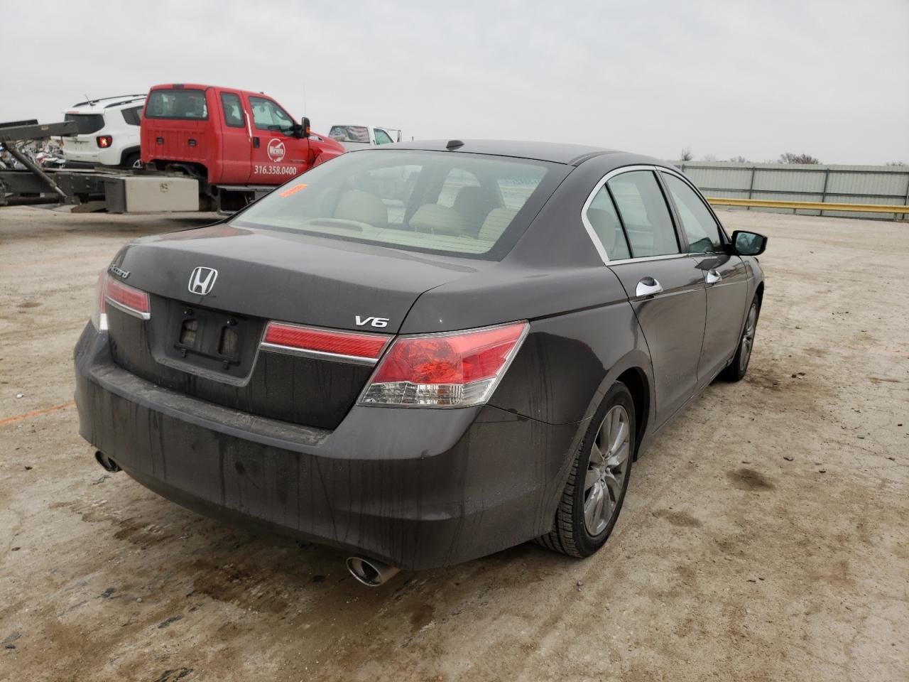 Photo 4 from auction – 2012 HONDA ACCORD EXL with VIN 1HGCP3F87CA009124