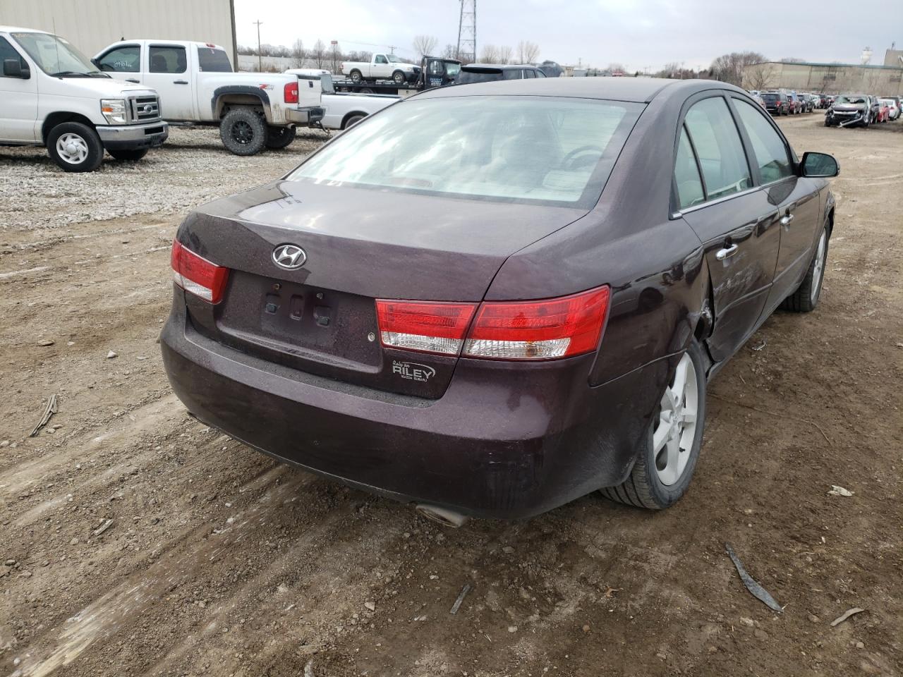 Photo 4 from auction – 2006 HYUNDAI SONATA GLS with VIN 5NPEU46F56H008104