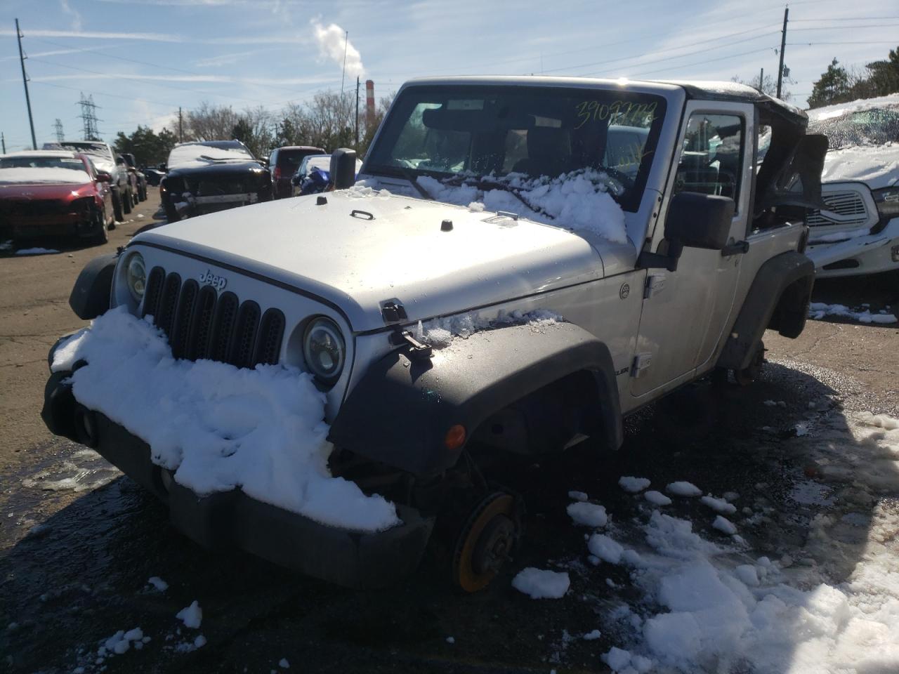 Photo 2 from auction – 2010 JEEP WRANGLER S with VIN 1J4AA2D15AL107443