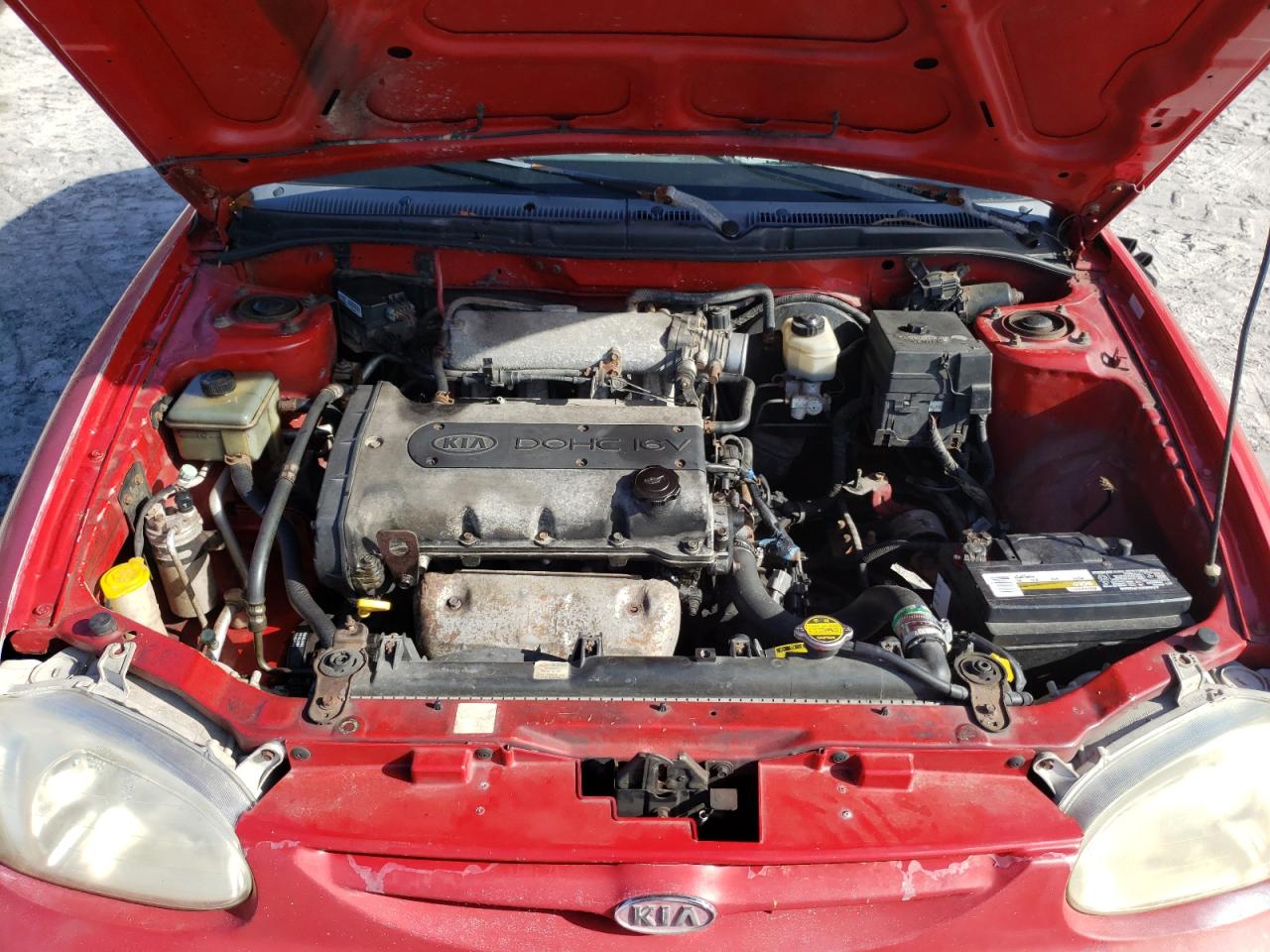 Photo 7 from auction – 2000 KIA SEPHIA with VIN KNAFB1211Y5823709
