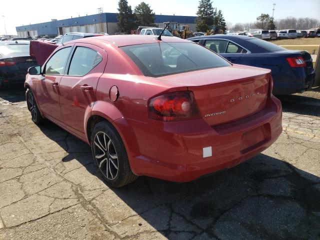 Photo 3 from auction – 2012 DODGE AVENGER SX with VIN 1C3CDZCB1CN238535