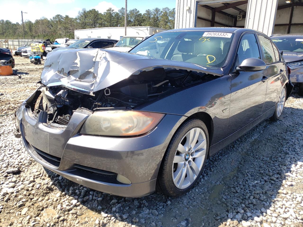 Photo 2 from auction – 2007 BMW 328 I with VIN WBAVA37597NL16660