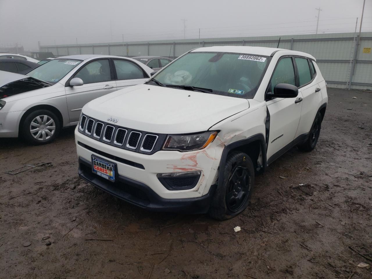 Photo 2 from auction – 2018 JEEP COMPASS SP with VIN 3C4NJCABXJT425315