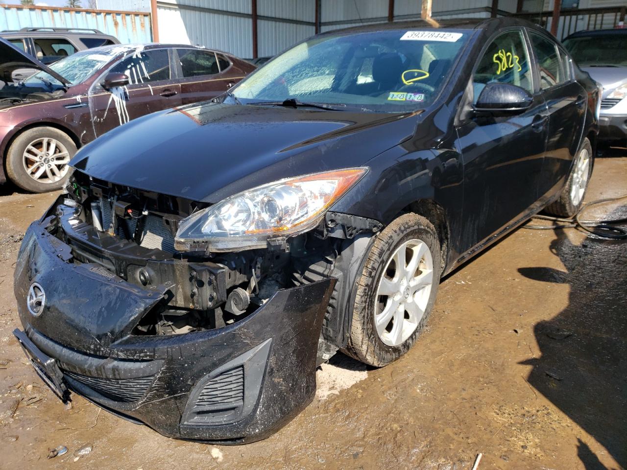 Photo 2 from auction – 2011 MAZDA 3 I with VIN JM1BL1VG8B1380200