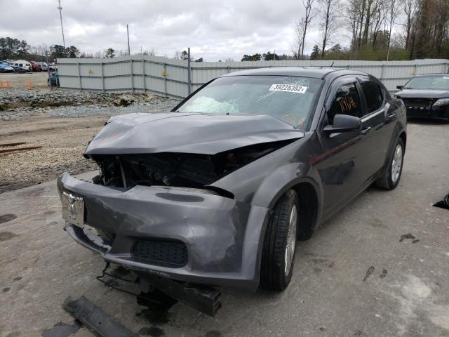 Photo 2 from auction – 2014 DODGE AVENGER SE with VIN 1C3CDZAB5EN237586