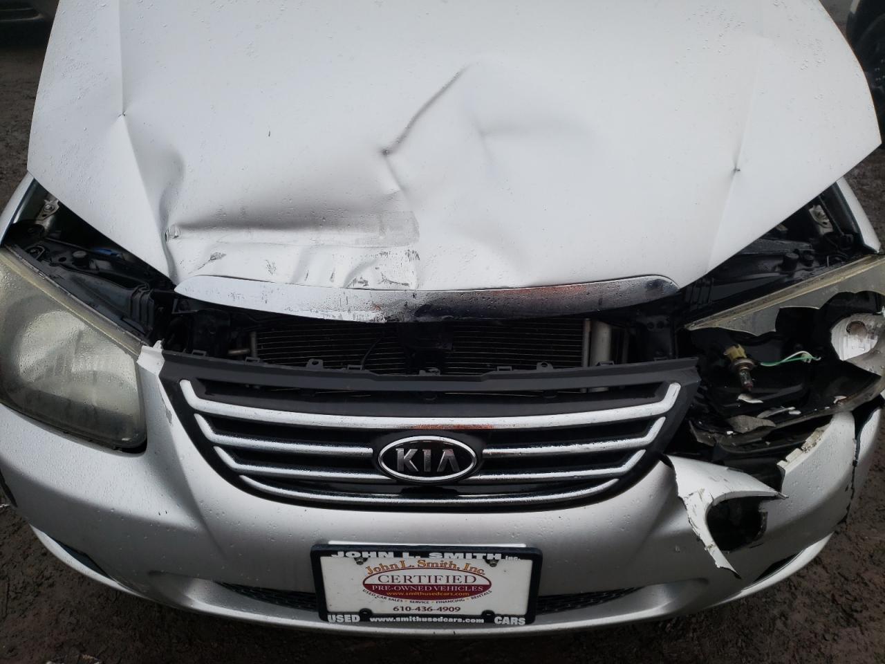 Photo 7 from auction – 2009 KIA SPECTRA EX with VIN KNAFE222195647946