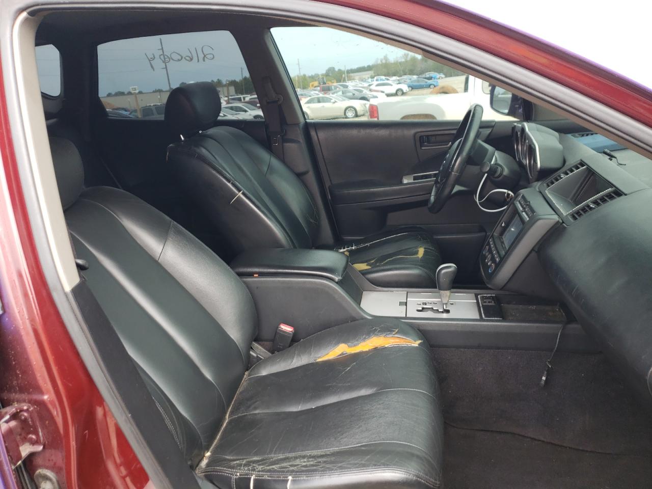 Photo 5 from auction – 2005 NISSAN MURANO SL with VIN JN8AZ08T75W301429