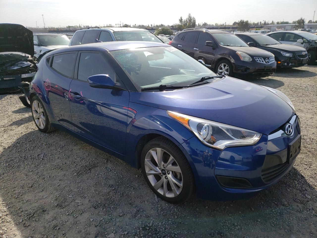 HYUNDAI VELOSTER 2016 with VIN KMHTC6AD7GU265893 - Photo from auction