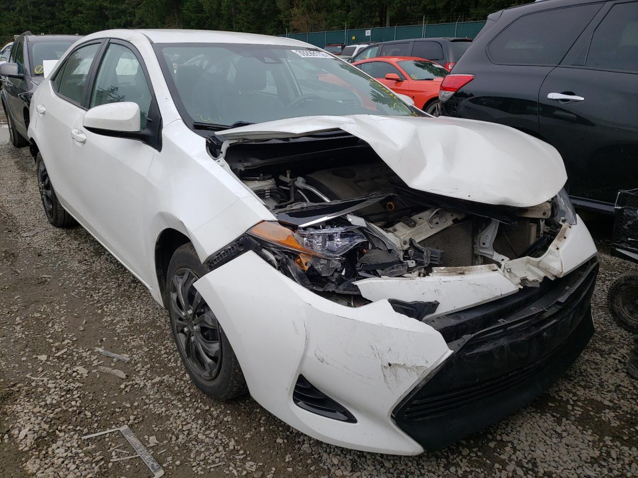 TOYOTA COROLLA L 2018 with VIN 2T1BURHE1JC020475 - Photo from auction