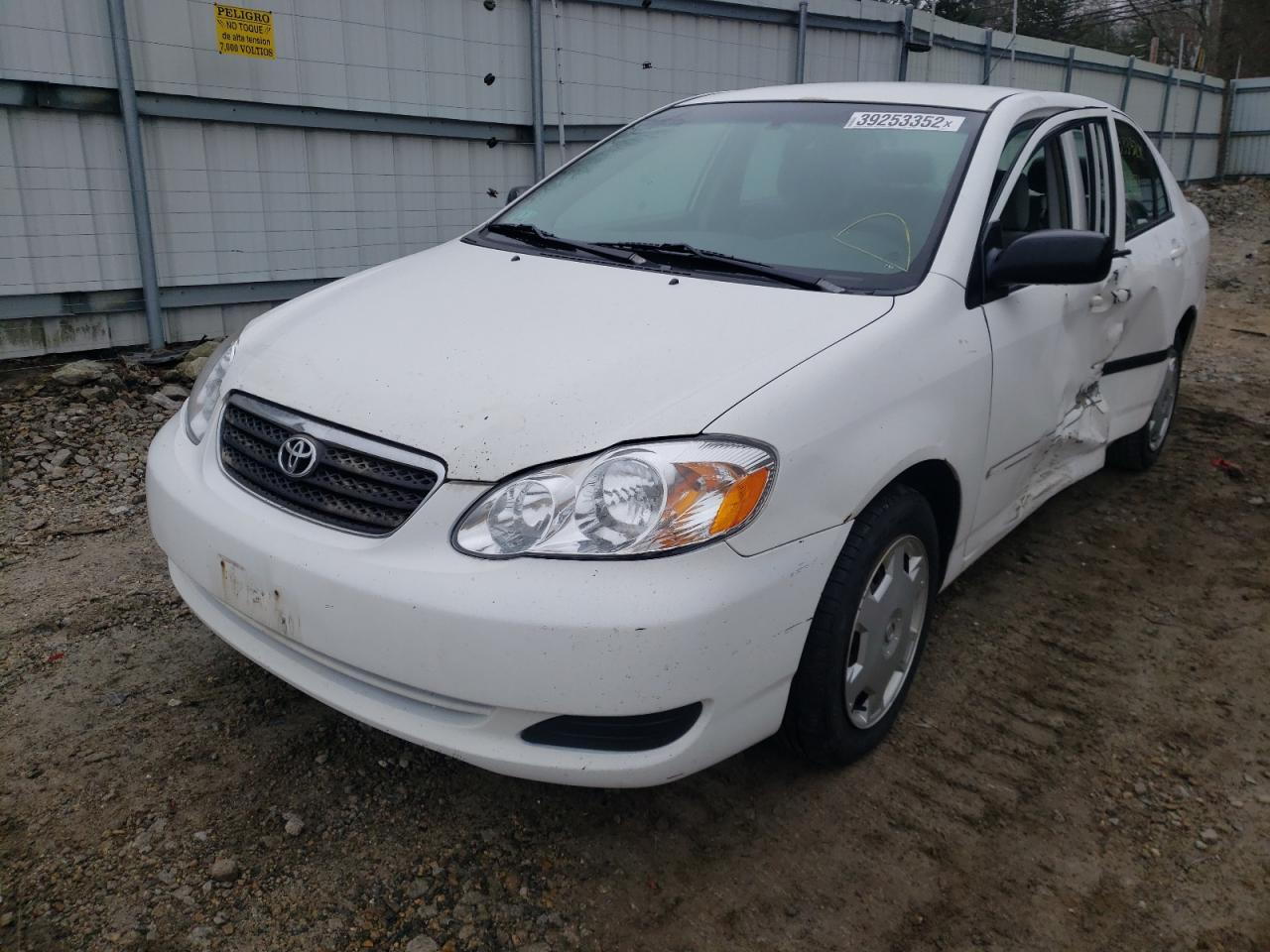 Photo 2 from auction – 2007 TOYOTA COROLLA CE with VIN 2T1BR32E57C852448