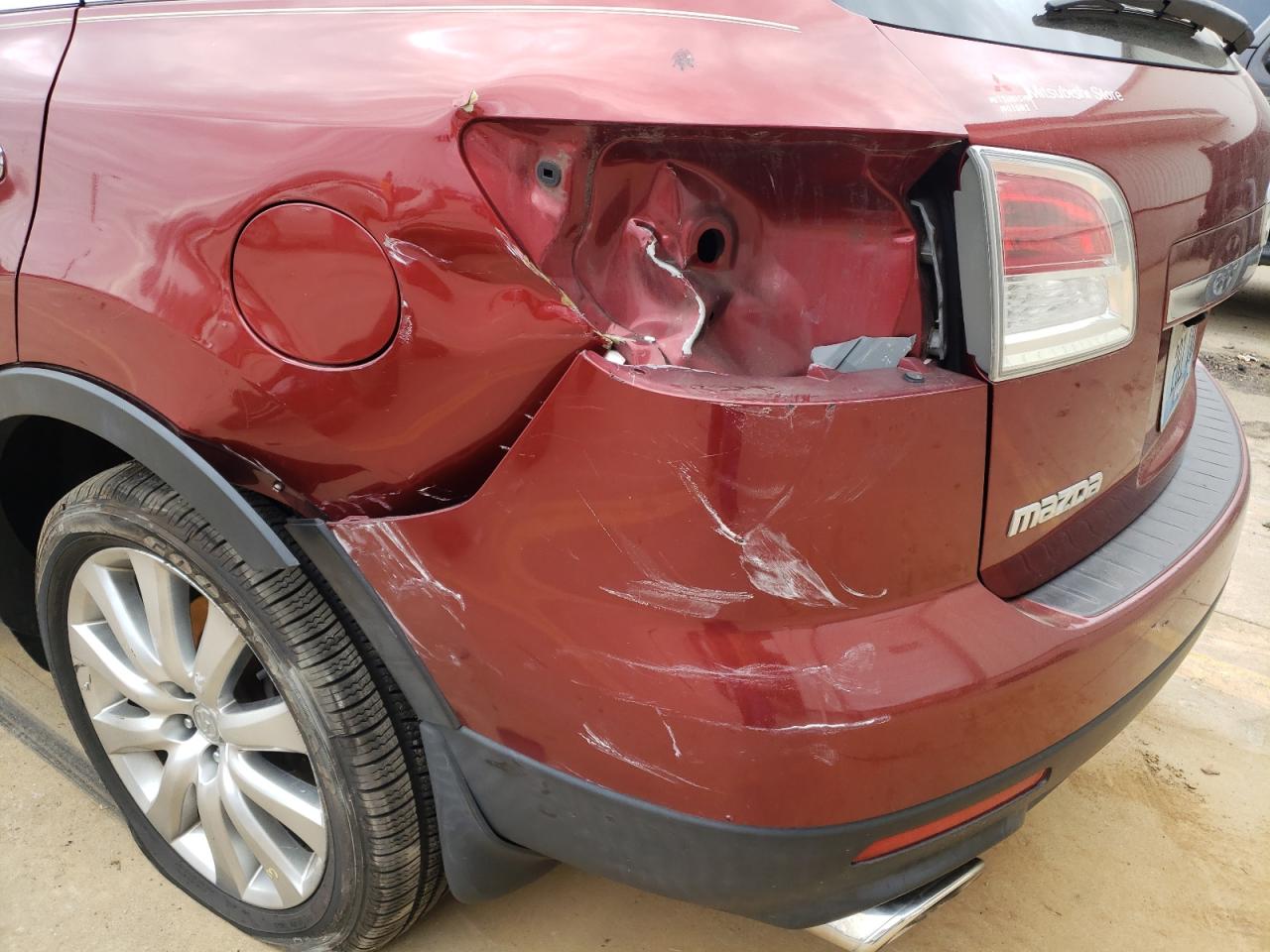 Photo 9 from auction – 2008 MAZDA CX-9 with VIN JM3TB28A680149192