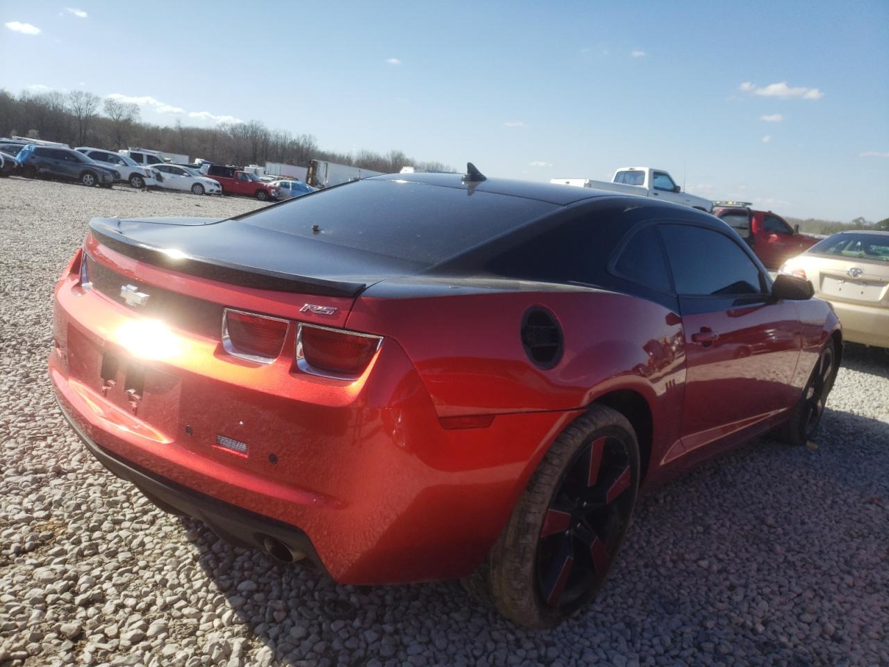 Photo 4 from auction – 2012 CHEVROLET CAMARO LT with VIN 2G1FC1E36C9119975
