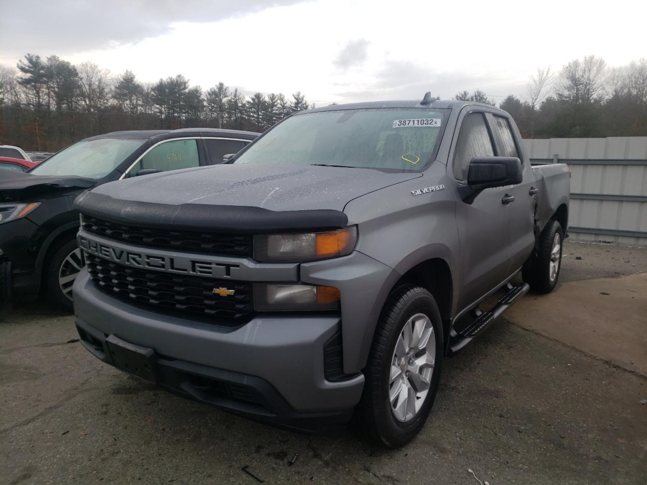 Photo 2 from auction – 2020 CHEVROLET SILVERADO with VIN 1GCRYBEH9LZ228329