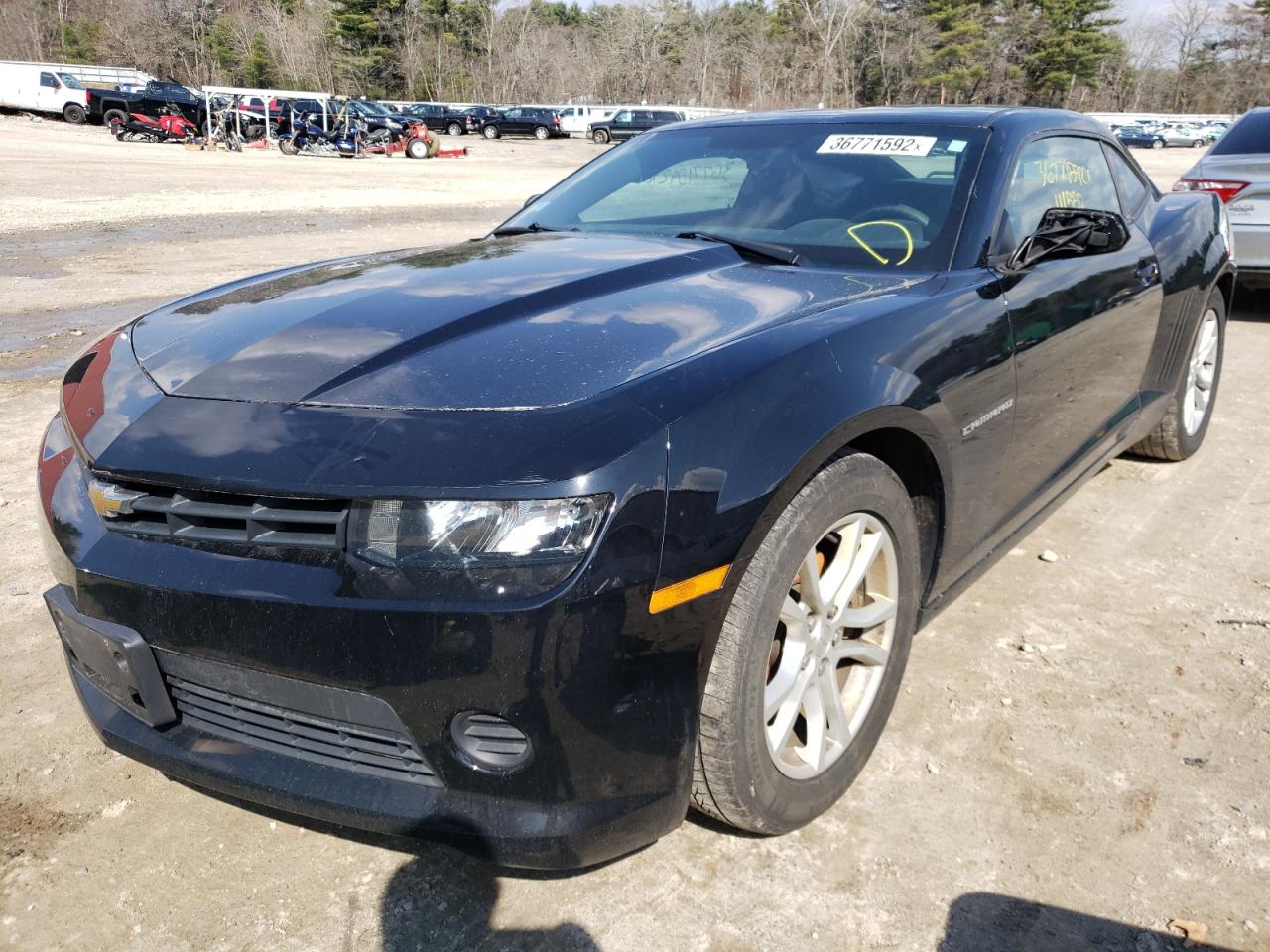 Photo 2 from auction – 2015 CHEVROLET CAMARO LS with VIN 2G1FA1E35F9301872