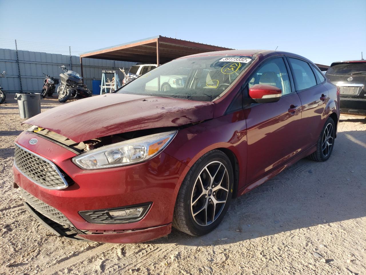 Photo 2 from auction – 2015 FORD FOCUS SE with VIN 1FADP3F22FL381953
