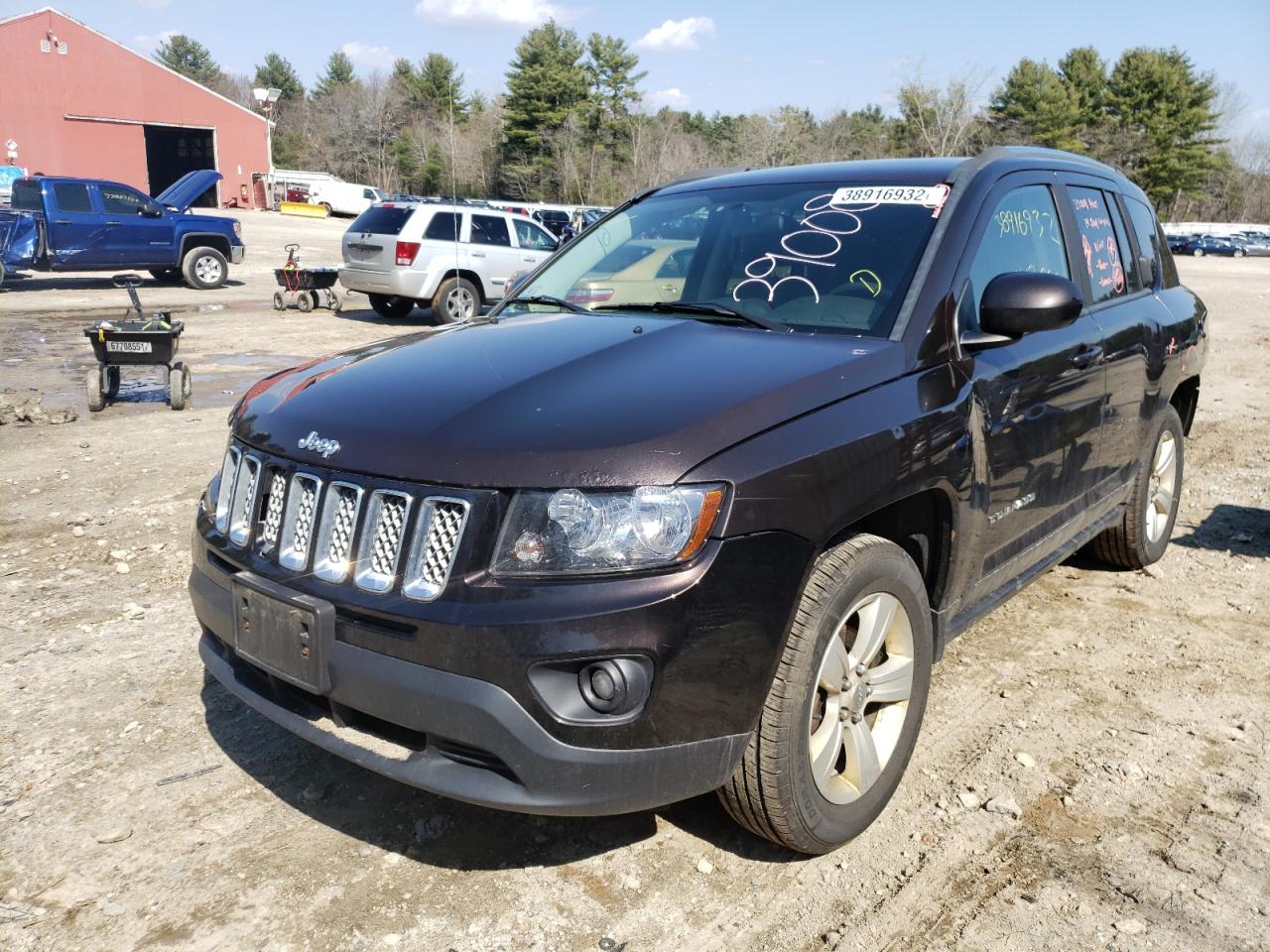 Photo 2 from auction – 2014 JEEP COMPASS LA with VIN 1C4NJDEB4ED816181