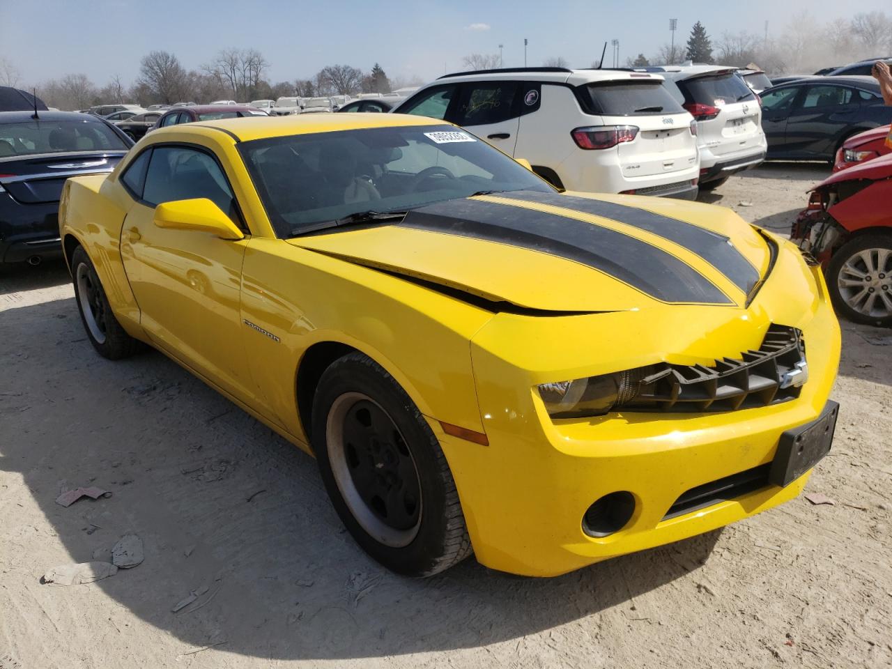 CHEVROLET CAMARO LS 2010 with VIN 2G1FA1EV3A9201263 - Photo from auction