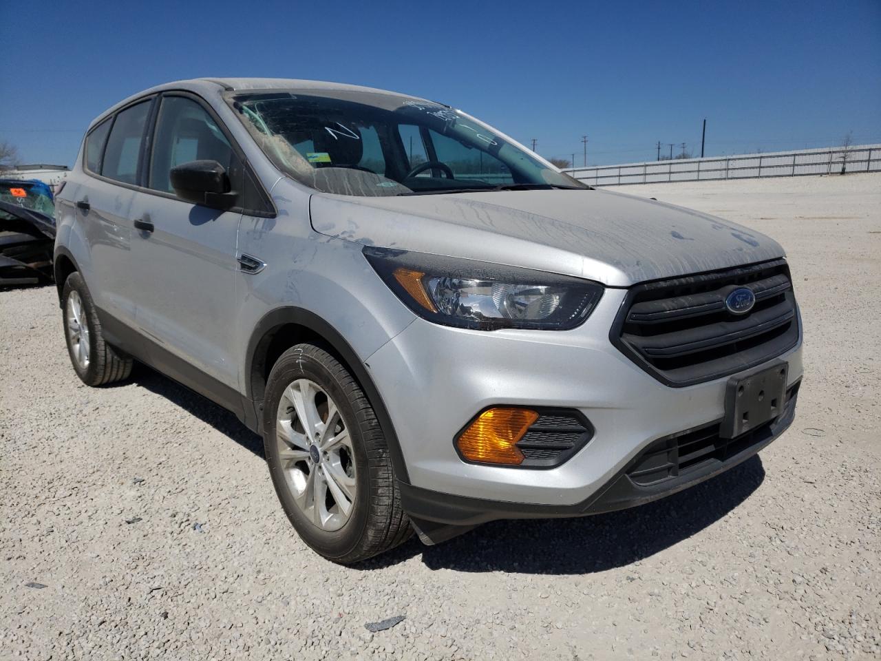 FORD ESCAPE S 2018 with VIN 1FMCU0F73JUA22229 - Photo from auction