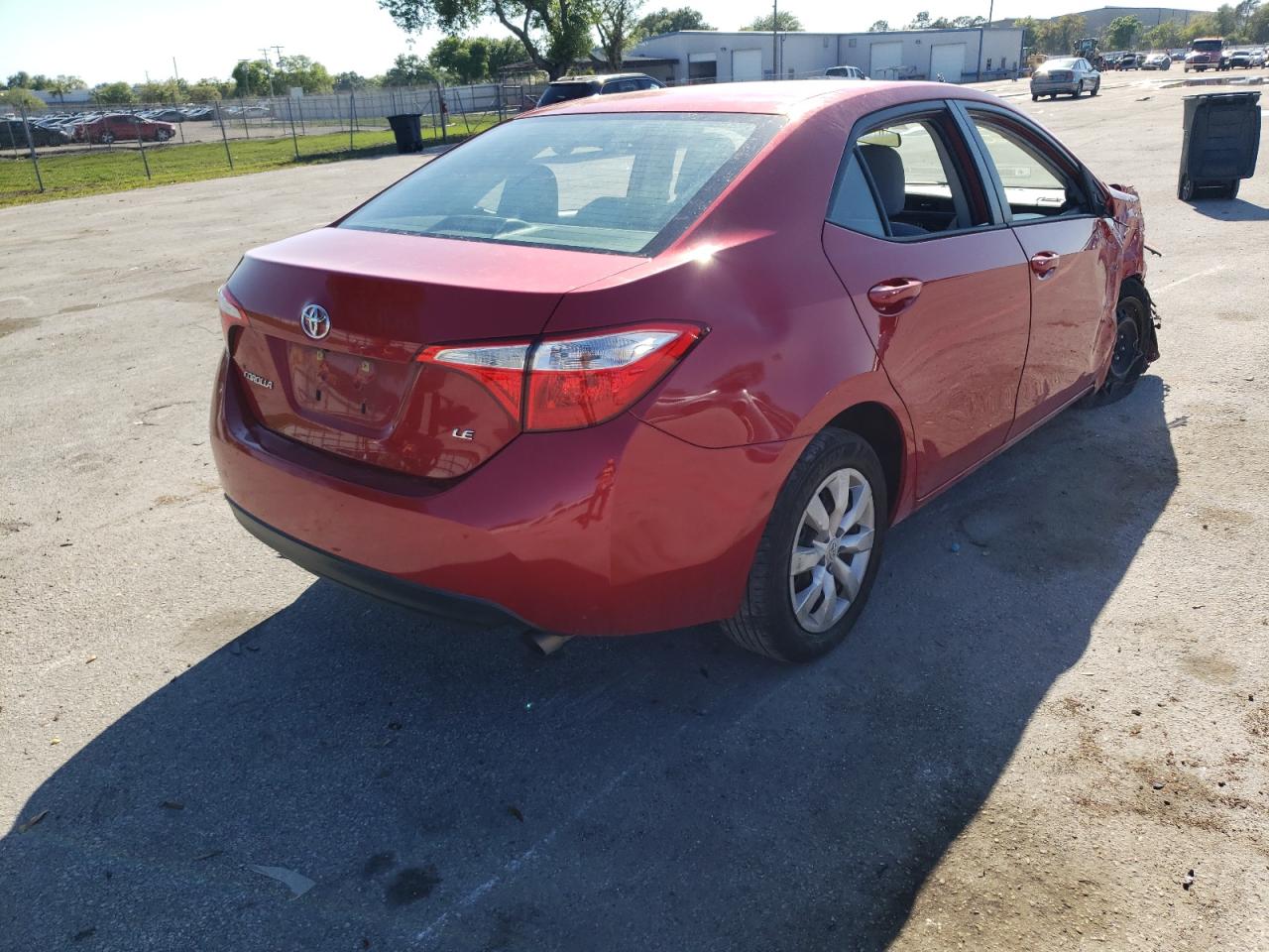 Photo 4 from auction – 2015 TOYOTA COROLLA L with VIN 2T1BURHE7FC369177