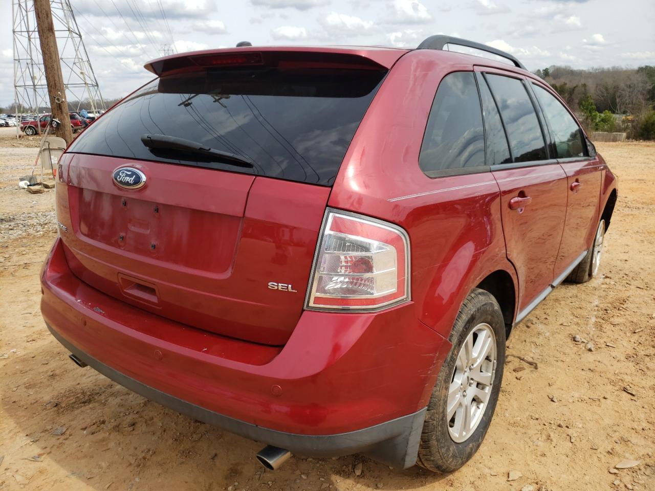 Photo 4 from auction – 2008 FORD EDGE SEL with VIN 2FMDK38C88BA94808