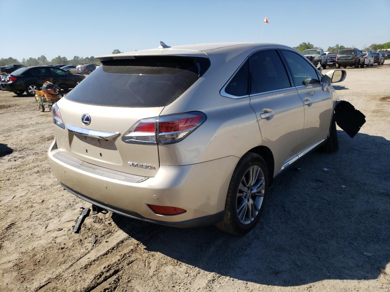 Photo 4 from auction – 2013 LEXUS RX 450 with VIN JTJZB1BA1D2412397