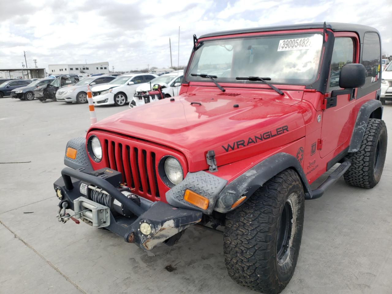 Photo 2 from auction – 2006 JEEP WRANGLER X with VIN 1J4FA39S46P722529