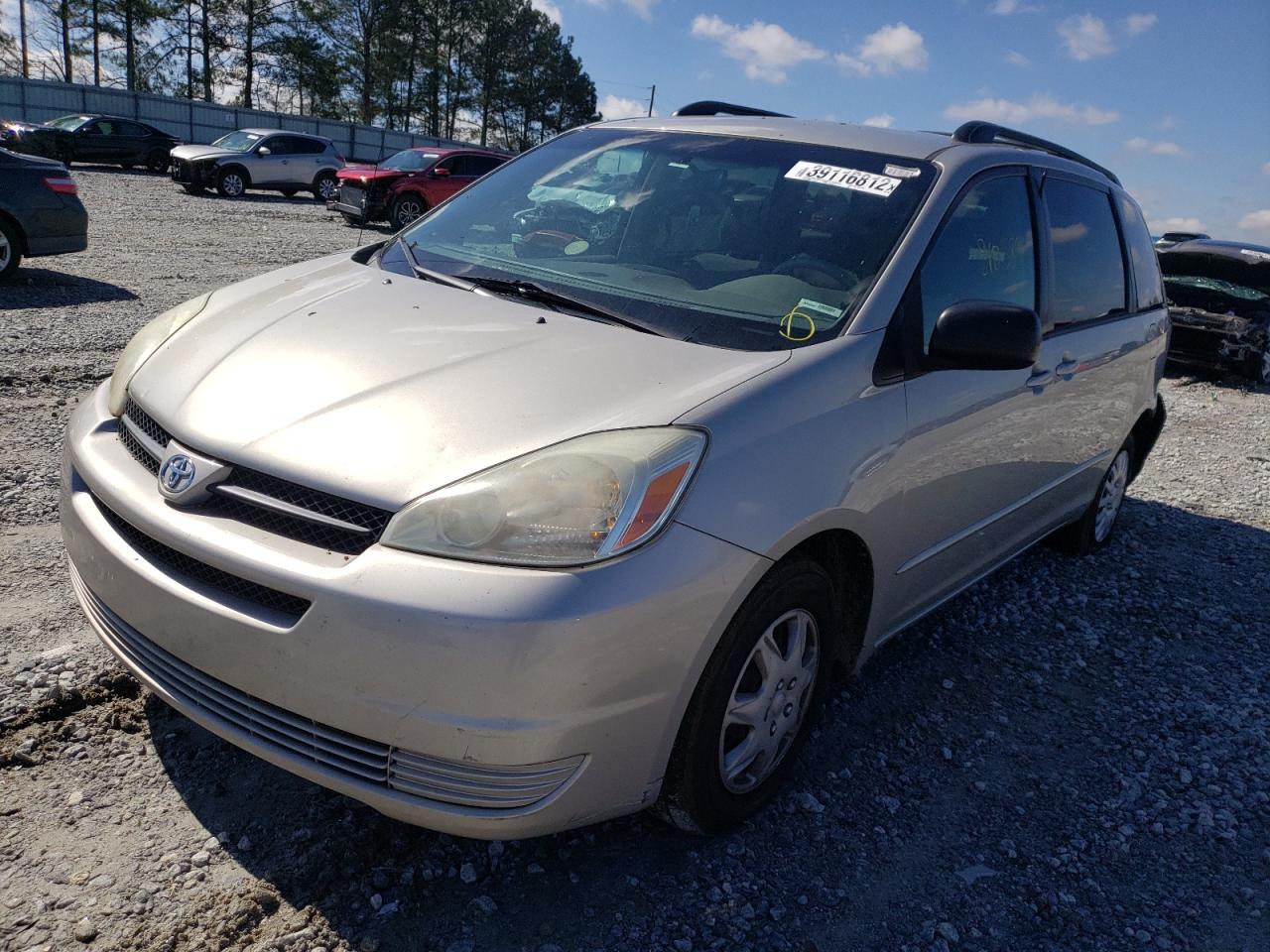Photo 2 from auction – 2004 TOYOTA SIENNA CE with VIN 5TDZA23C44S151111
