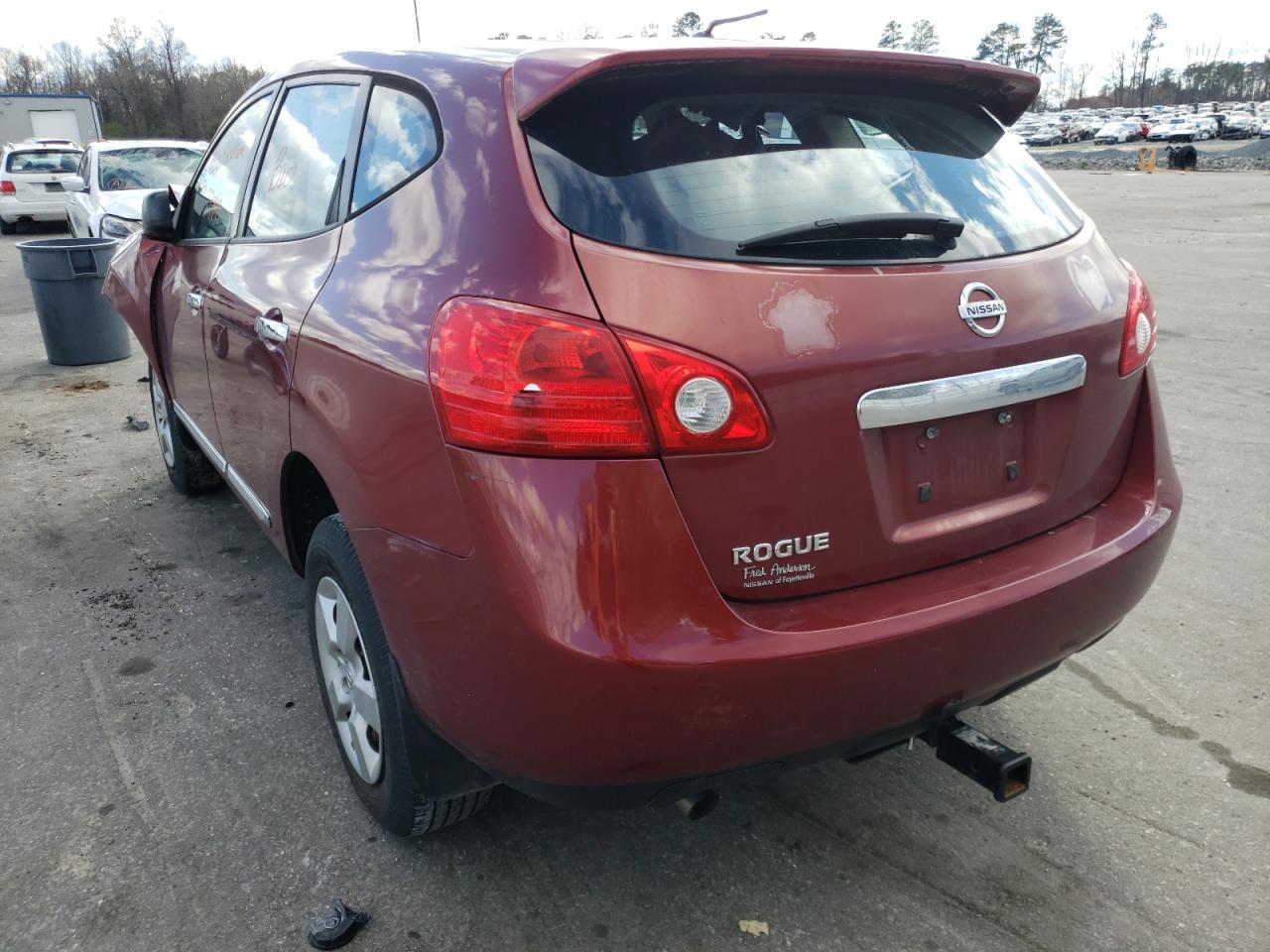 Photo 3 from auction – 2013 NISSAN ROGUE S/SV with VIN JN8AS5MT9DW554130