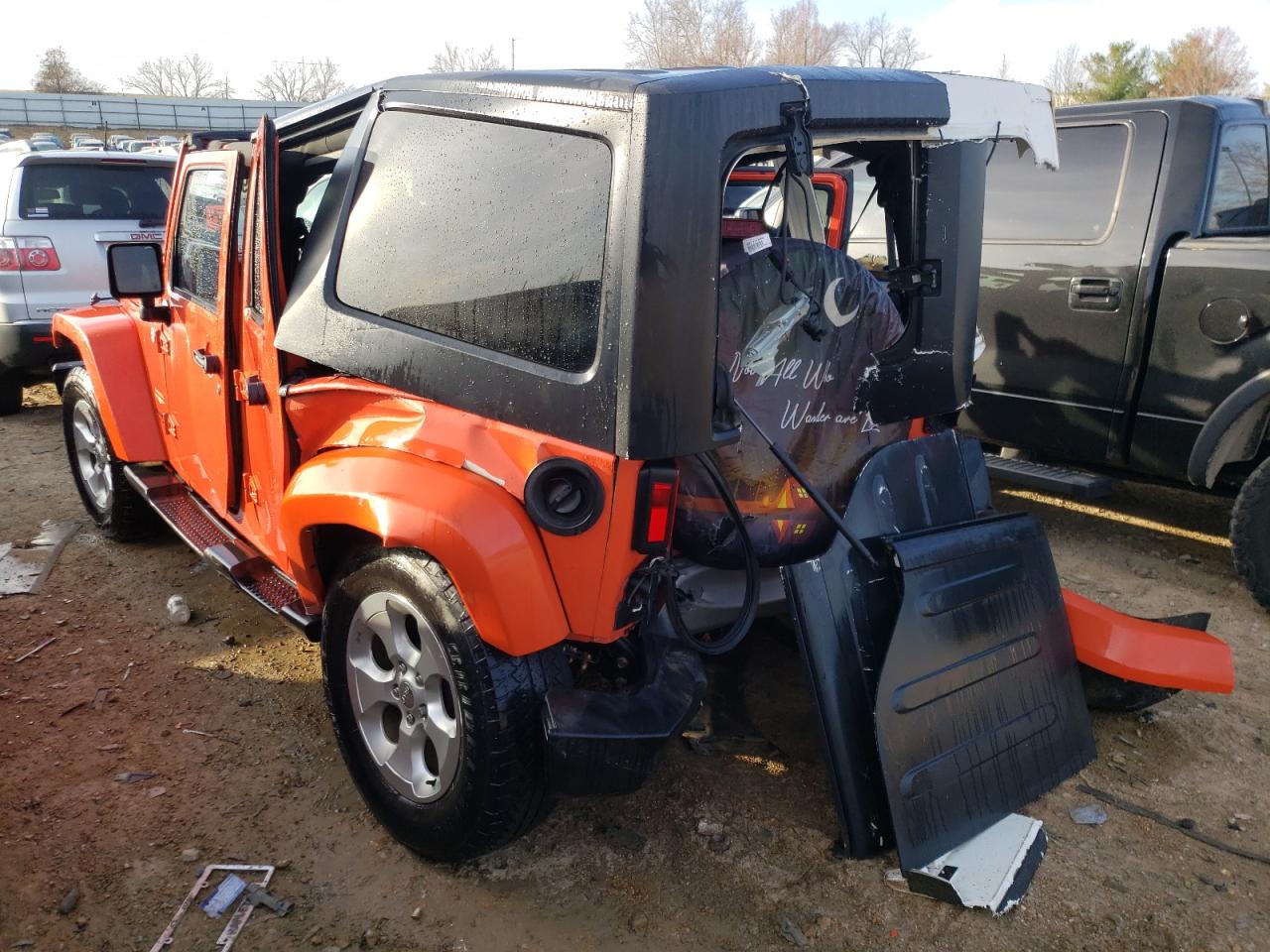 Photo 3 from auction – 2015 JEEP WRANGLER U with VIN 1C4HJWEG1FL694942