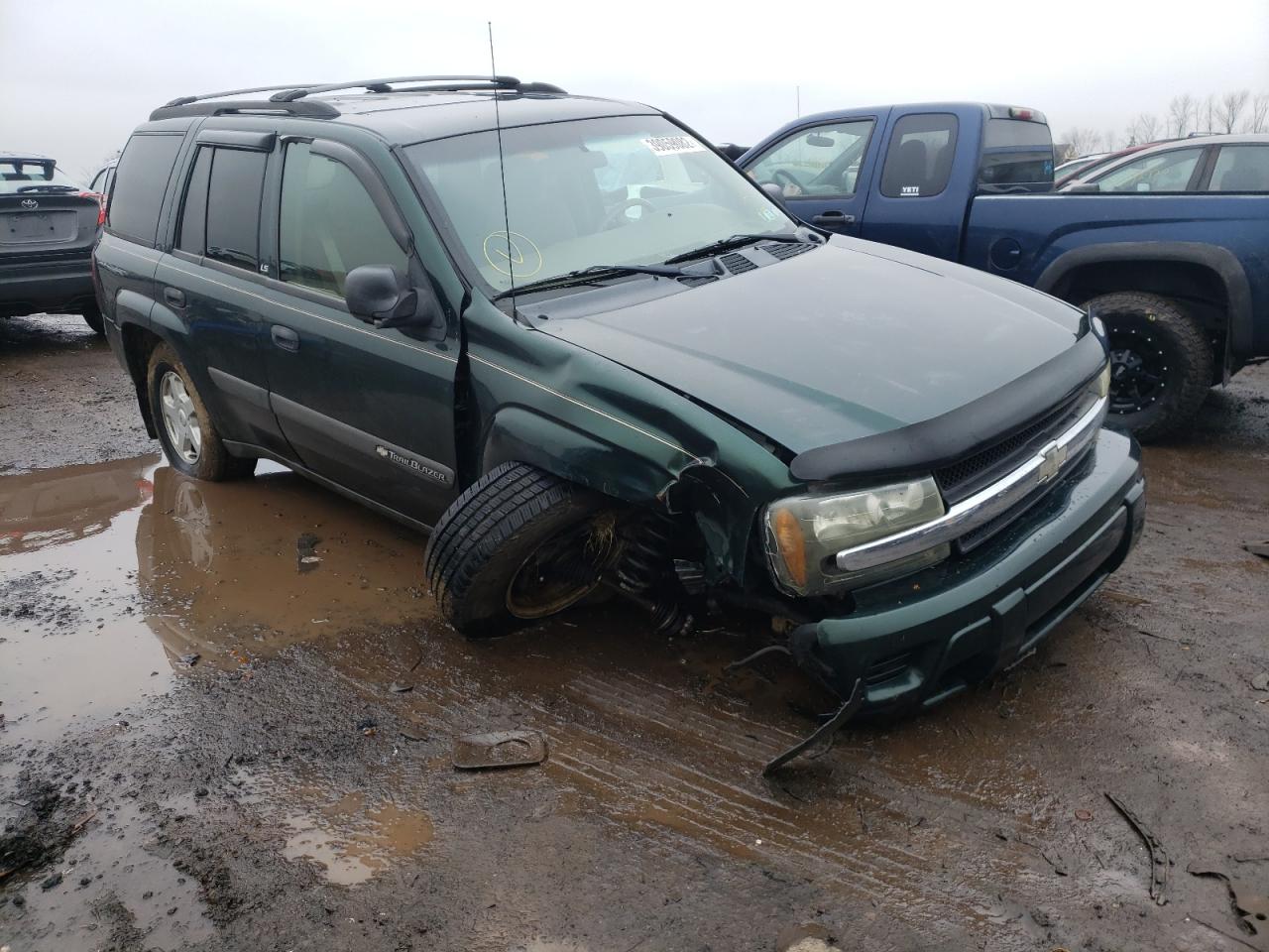 Photo 1 from auction – 2003 CHEVROLET TRAILBLAZE with VIN 1GNDT13S432412854