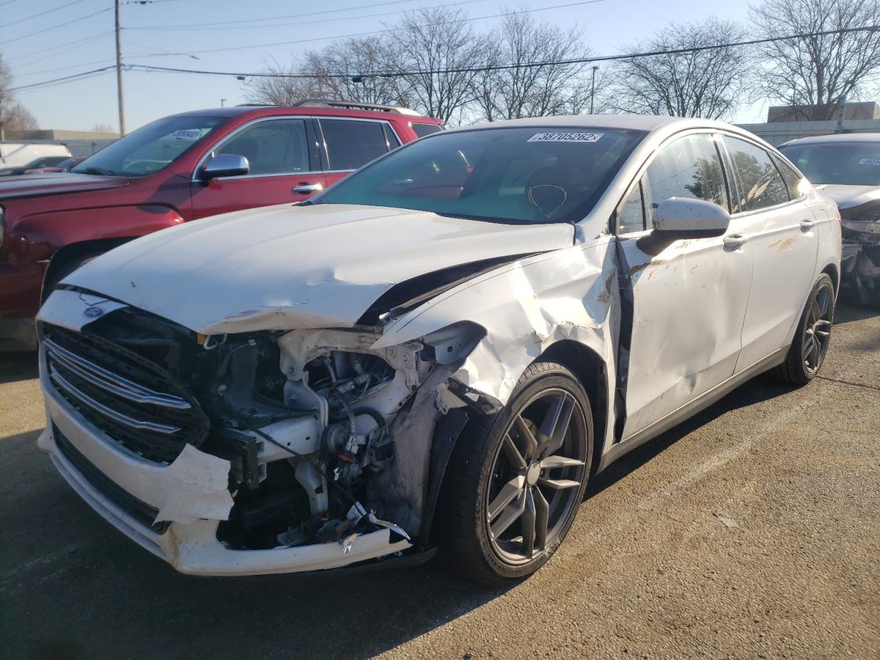 Photo 2 from auction – 2014 FORD FUSION S with VIN 1FA6P0G77E5366479